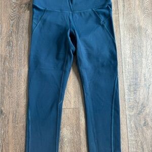 Athleta Leggings.  Women’s size XS.  Dark teal in color.  Excellent condition!